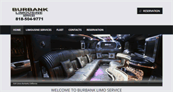 Desktop Screenshot of burbanklimo.com