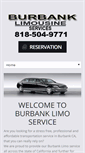 Mobile Screenshot of burbanklimo.com